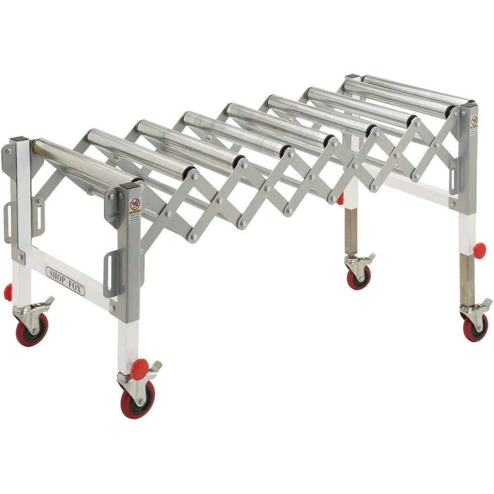 Shop Fox W1732 Adjustable Roller Stand