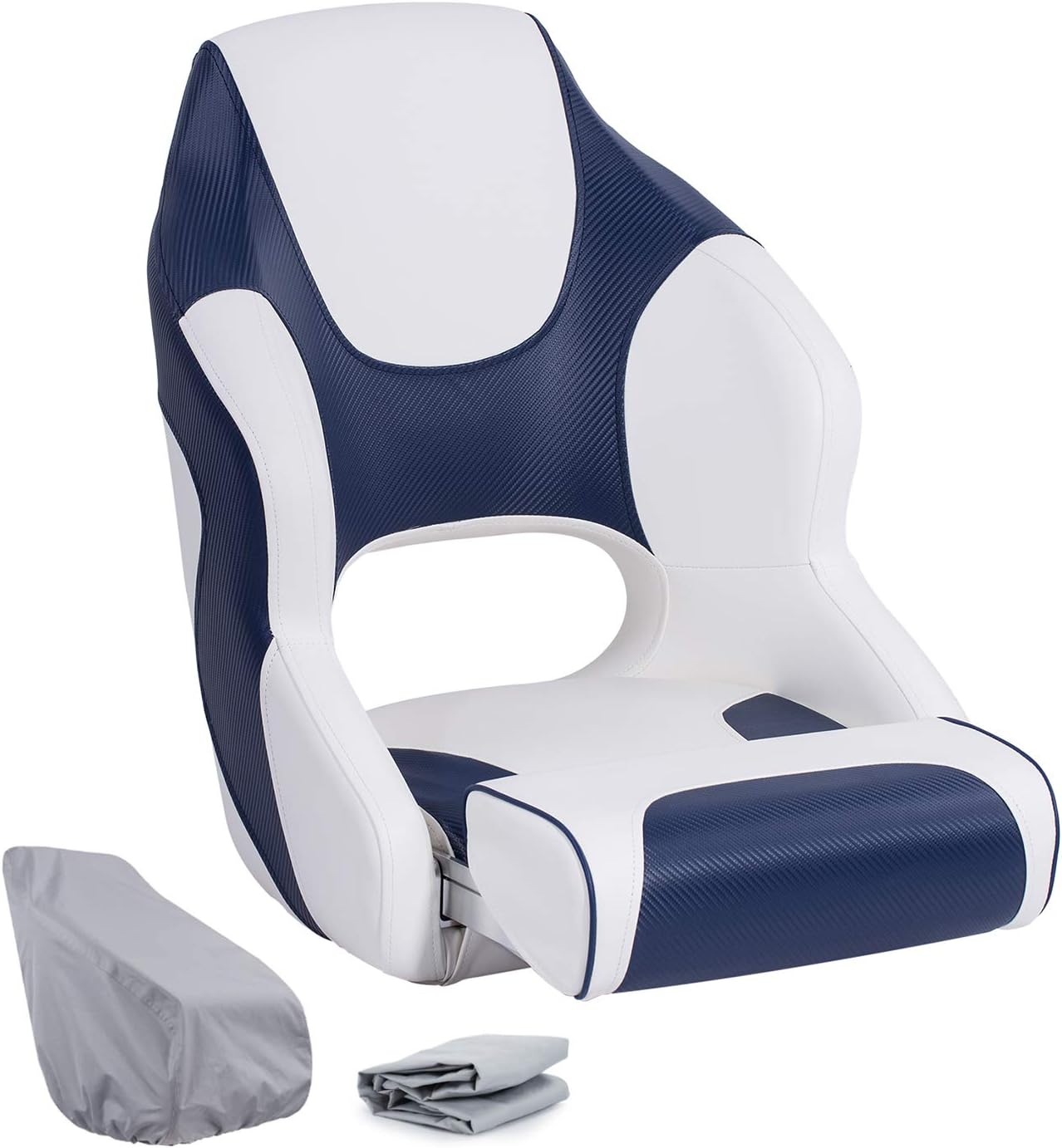 NORTHCAPTAIN Premium Sport Flip Up Boat Seat Captain Bucket Seat