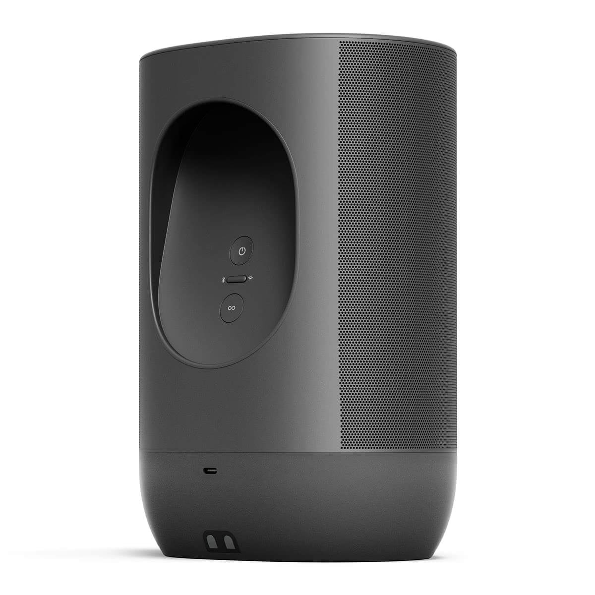 Sonos Move Portable Smart Battery-Powered Speaker with Bluetooth and Wi-Fi (Black)
