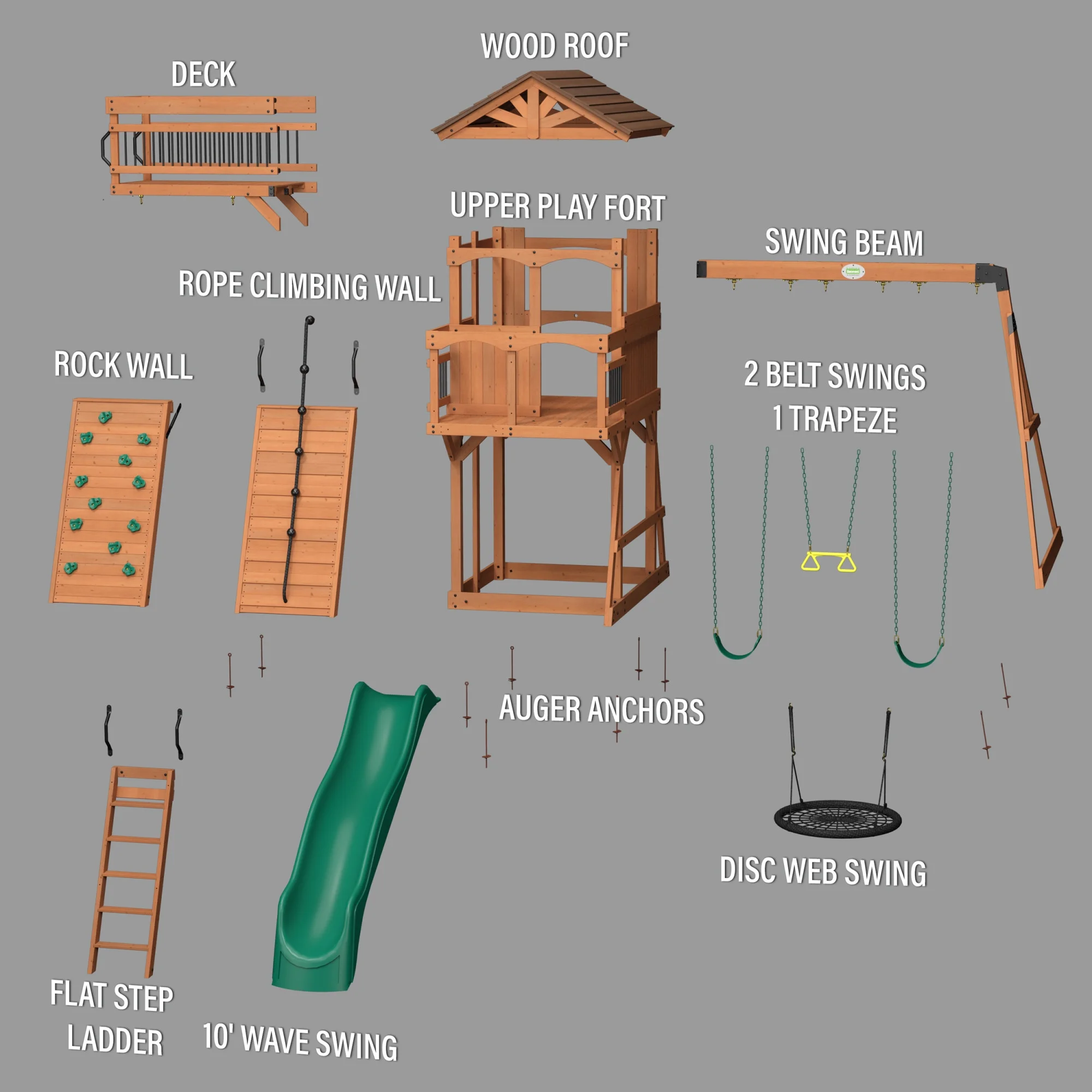 Backyard Discovery Sterling Point Swing Set