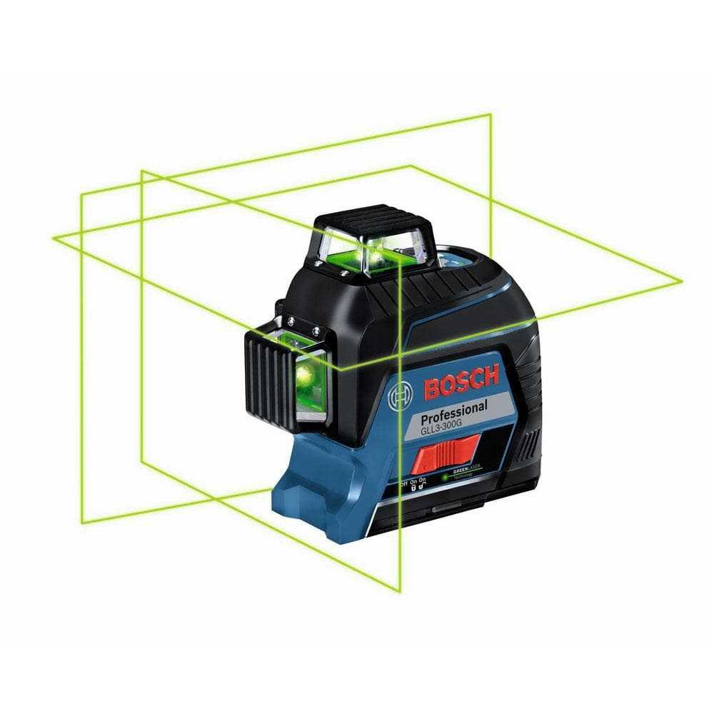 Bosch Gll3-300g 200 ft. Green 360 Degree Self Leveling Laser Level - Shop Hardware Tools Online Store