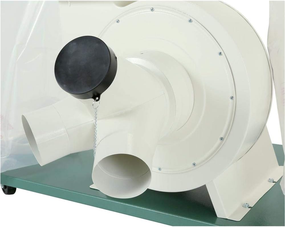 Grizzly Industrial G1030Z2P - 3 HP Dust Collector with Aluminum Impeller