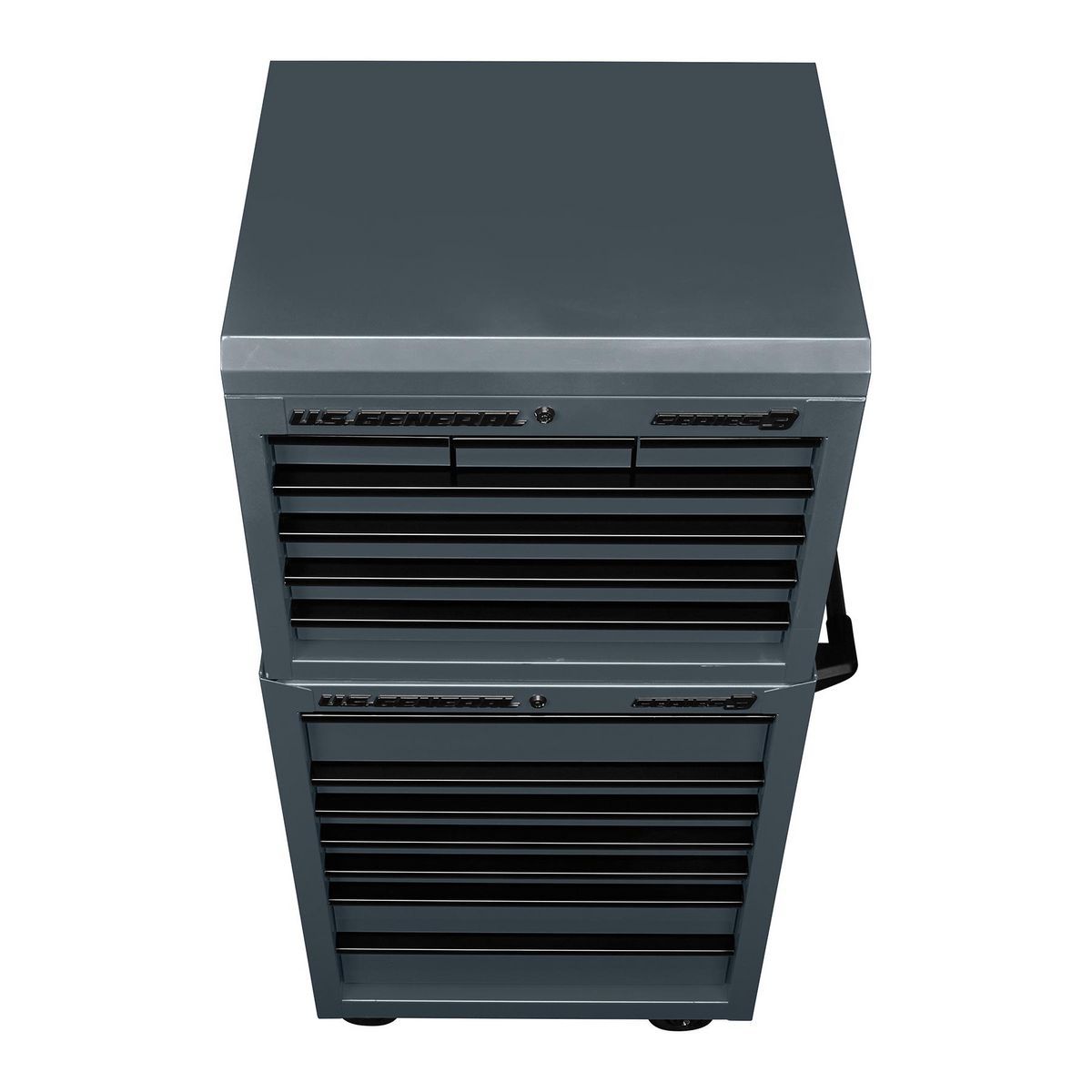 U.S. GENERAL 27 in. x 22 in. Top Chest, Series 3, Slate Gray