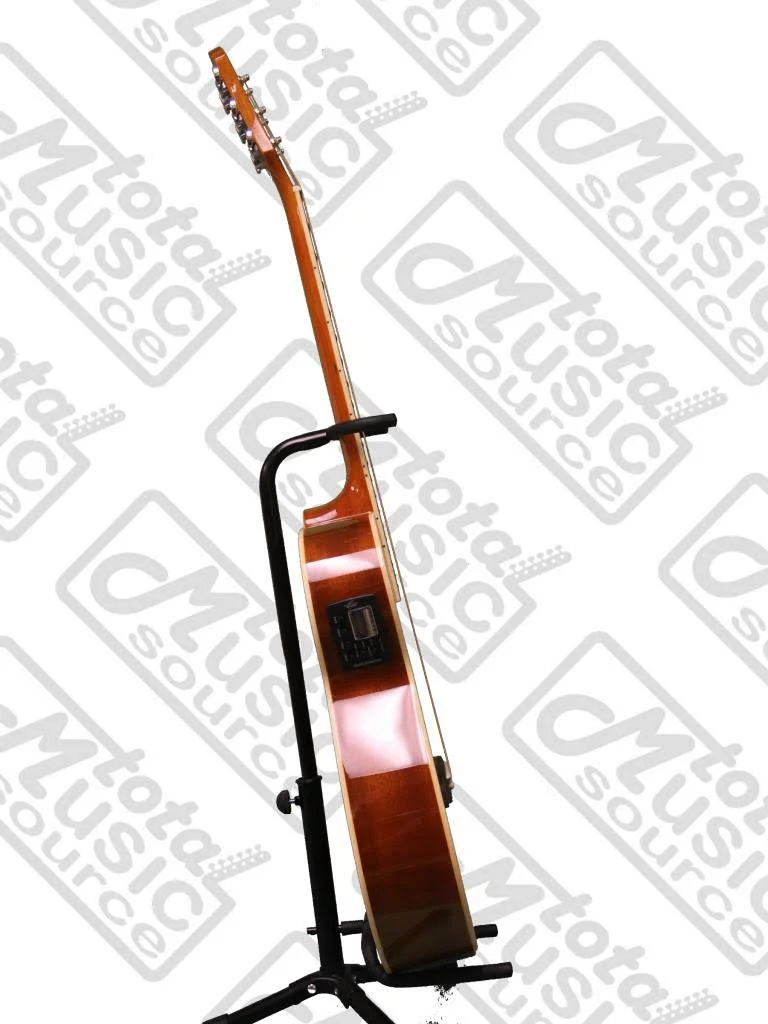 Oscar Schmidt Og10ce Concert-Size Cutaway Acoustic-Electric Guitar - Flame Yellow Sunburst