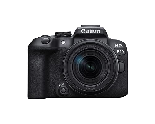 Canon EOS R10 Mirrorless Camera w/RF-S18-45mm f/4.5-6.3 is STM Lens Kit (Renewed)