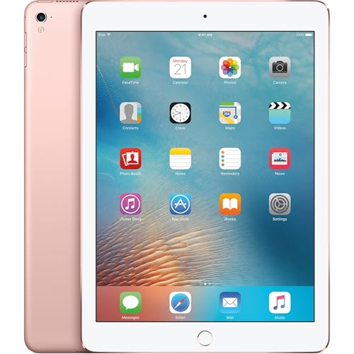 Apple iPad Pro Tablet (32GB, Wi-Fi, 9.7') Rose Gold (Renewed)