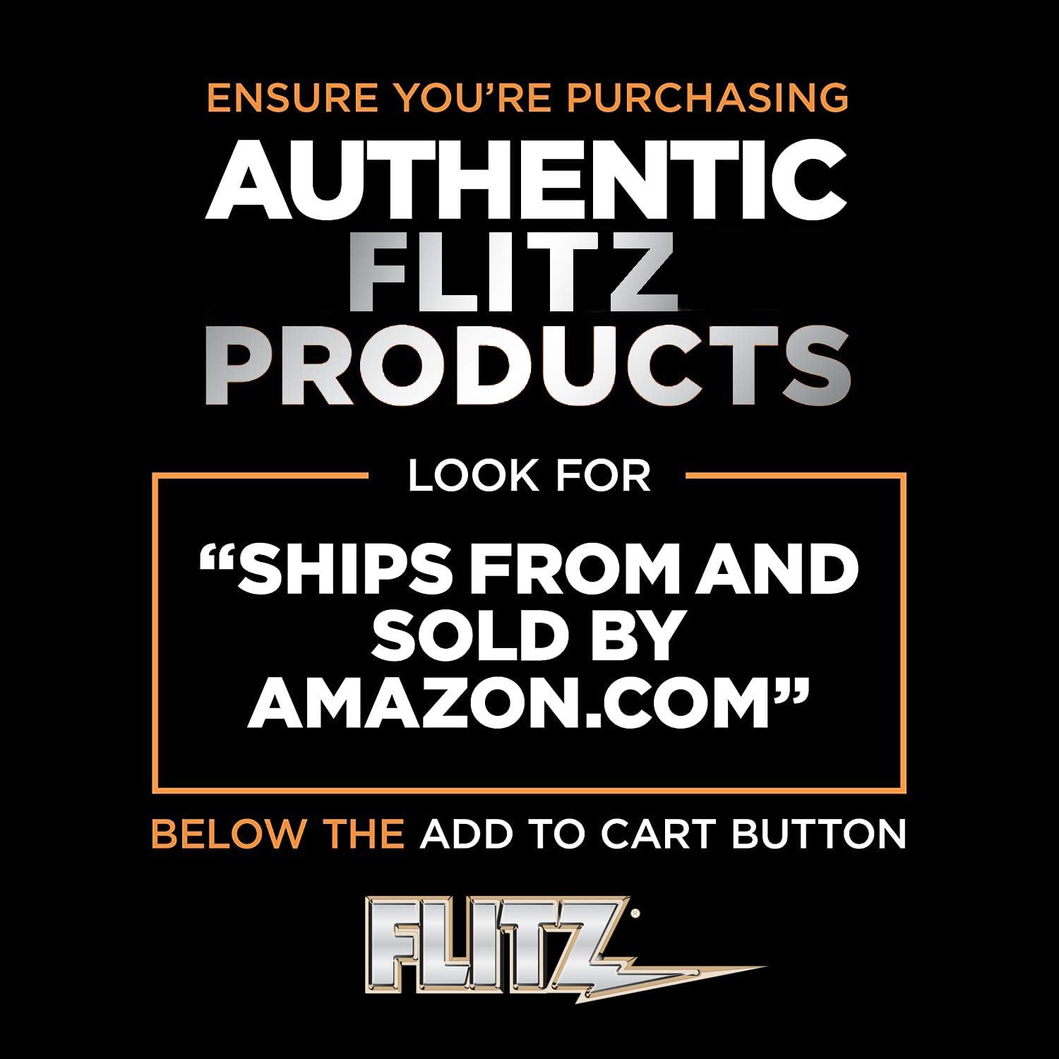 Flitz Brass and Copper Tarnish Remover, Powerful Organic Formula That Safely Removes Rust, Stains and Oxidation + Cleans Brick, Glass, Aluminum and More, Made in the USA, 16 oz Spray