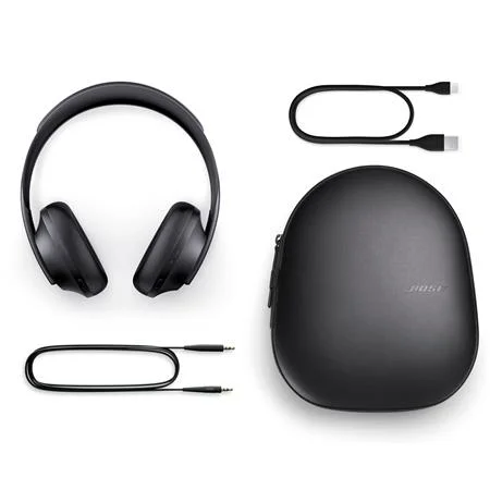 Bose Noise Cancelling Headphones 700 over-ear Wireless Bluetooth Earphones, Black