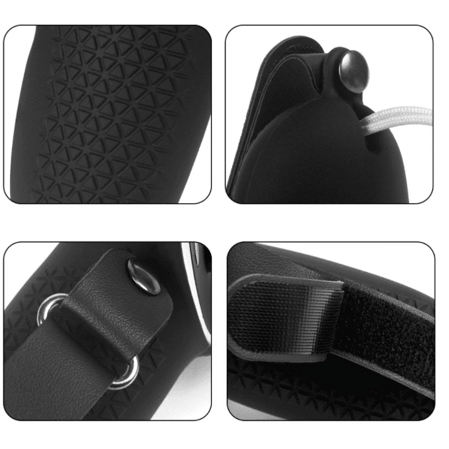 Oculus Quest 2 All-in-One Virtual Reality 256GB Gaming Headset Bundle, Mazepoly Silicone Controller Grip Cover with 2 Palm Straps and 2 Thumb Grip Caps Black Set