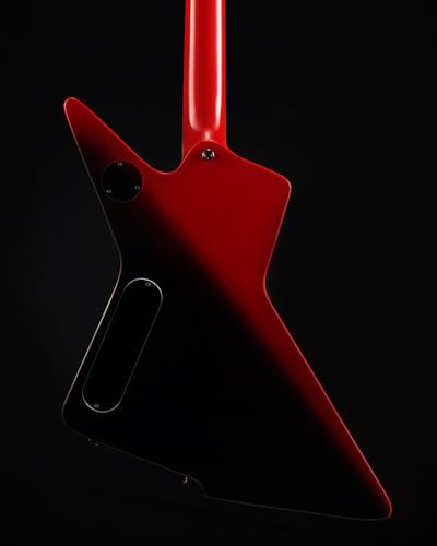 WestCreek Revenge Solid Body Electric Guitar, Heavy Metal Guitar, Right Handed, Heavy Metal Pickups, Rounded End Jumbo Frets, Bone nut, Rosewood Fretboard, Mahogany Body (Blue Yellow Gradient)