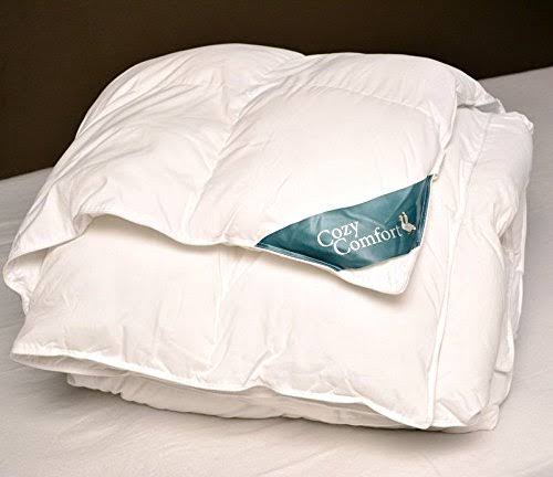 Super Oversized King California King Down Alternative Comforter (120 inch x 98 inch) 116 Ounces of Fill, White