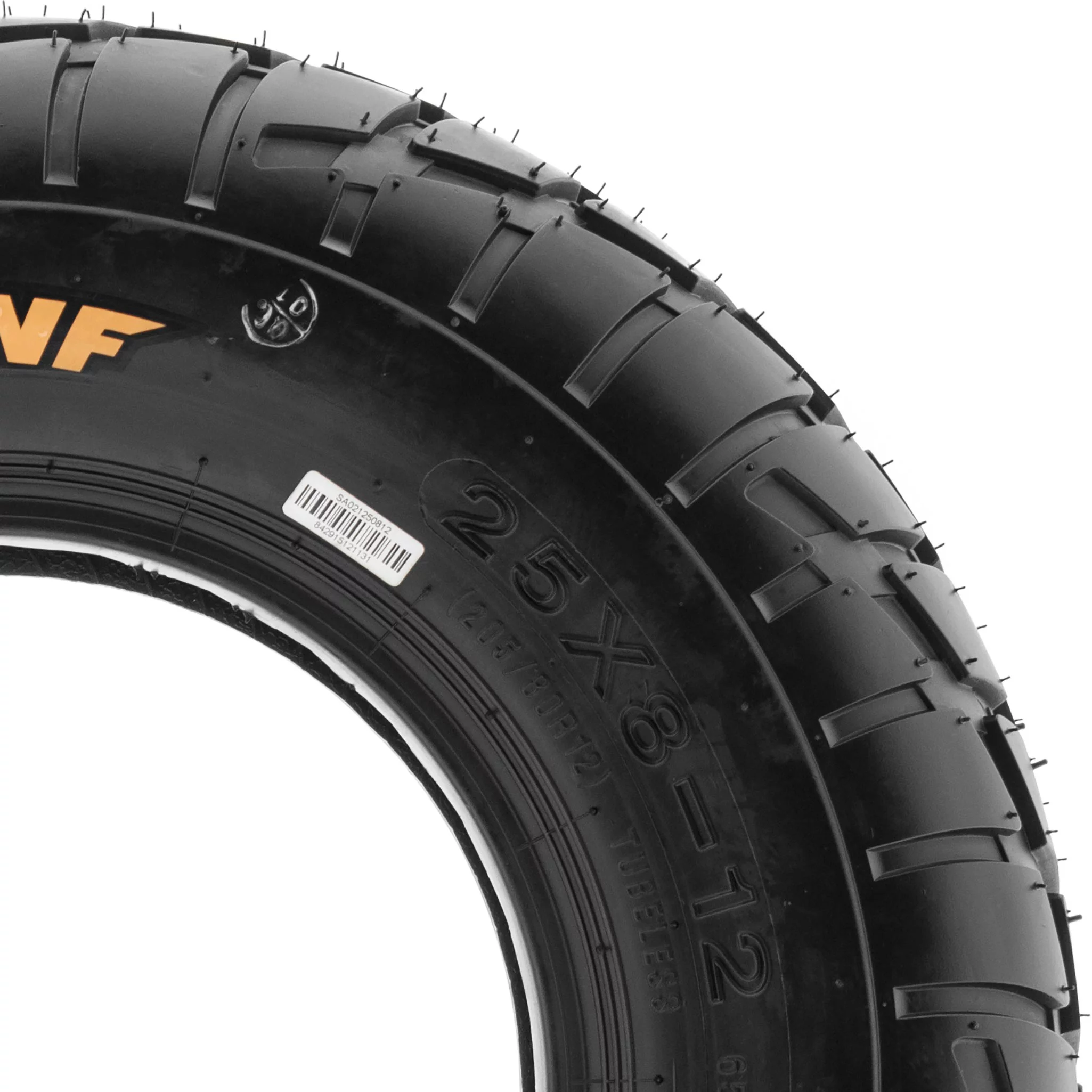 SunF All Terrain ATV UTV Sport Tires 25x8-12 25x8x12 6 PR A021 (Single)