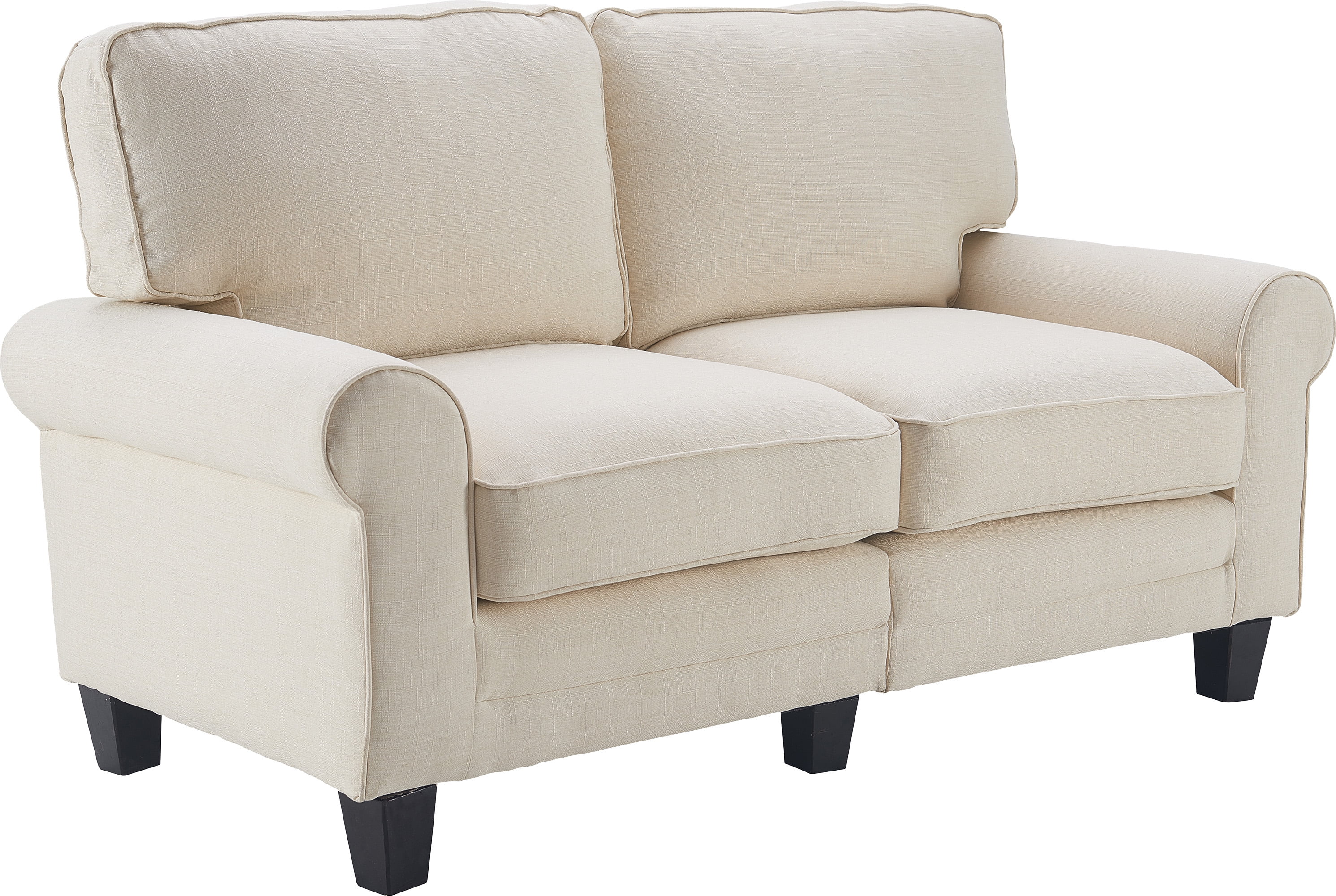 Serta Copenhagen 61" Loveseat in Buttercream