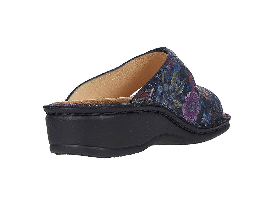 Finn Comfort Jamaica Dark Blue Irpino Leather Soft Footbed 39