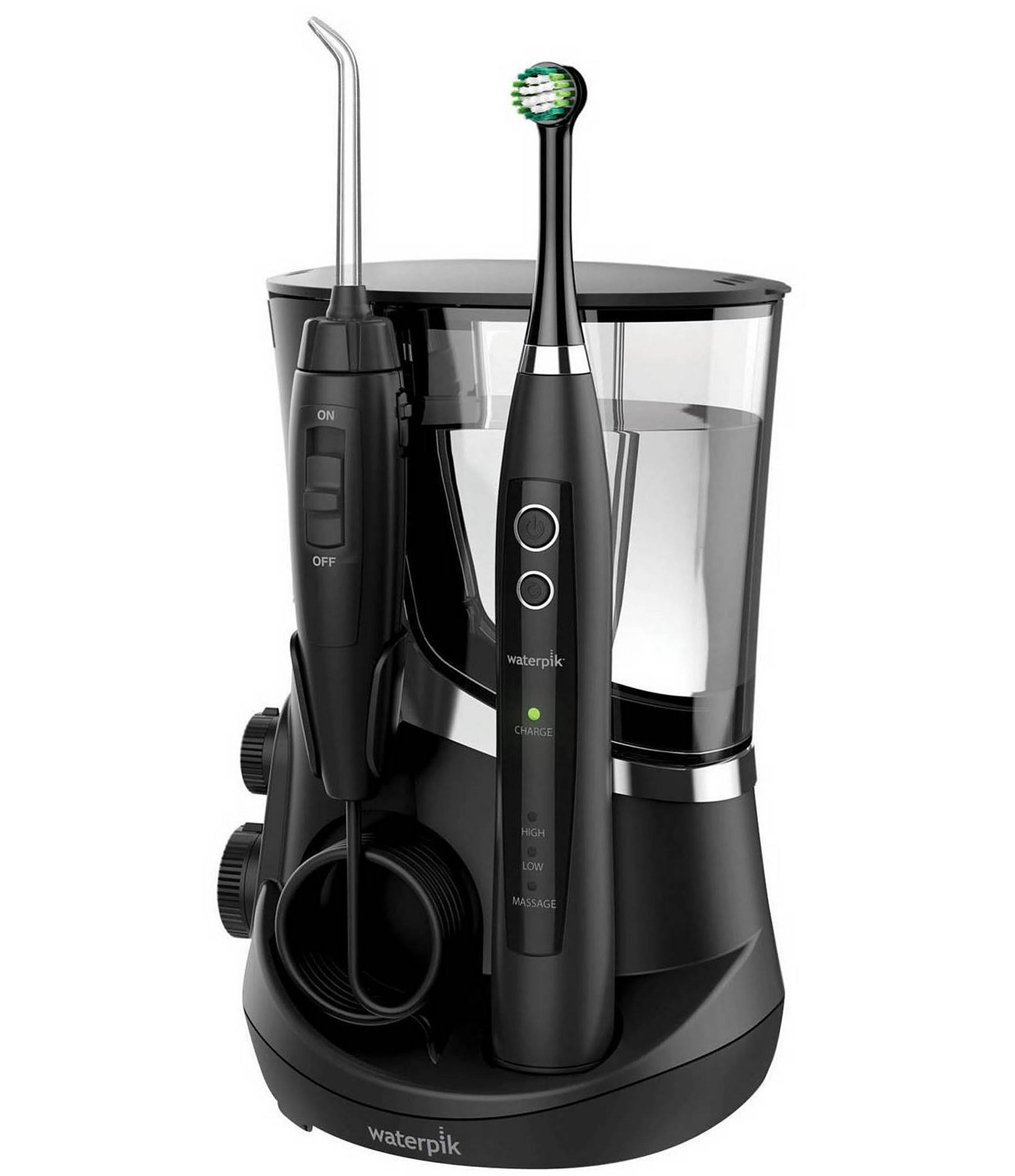 Waterpik Complete Care 5.5 Water Flosser u0026 Oscillating Toothbrush - Black