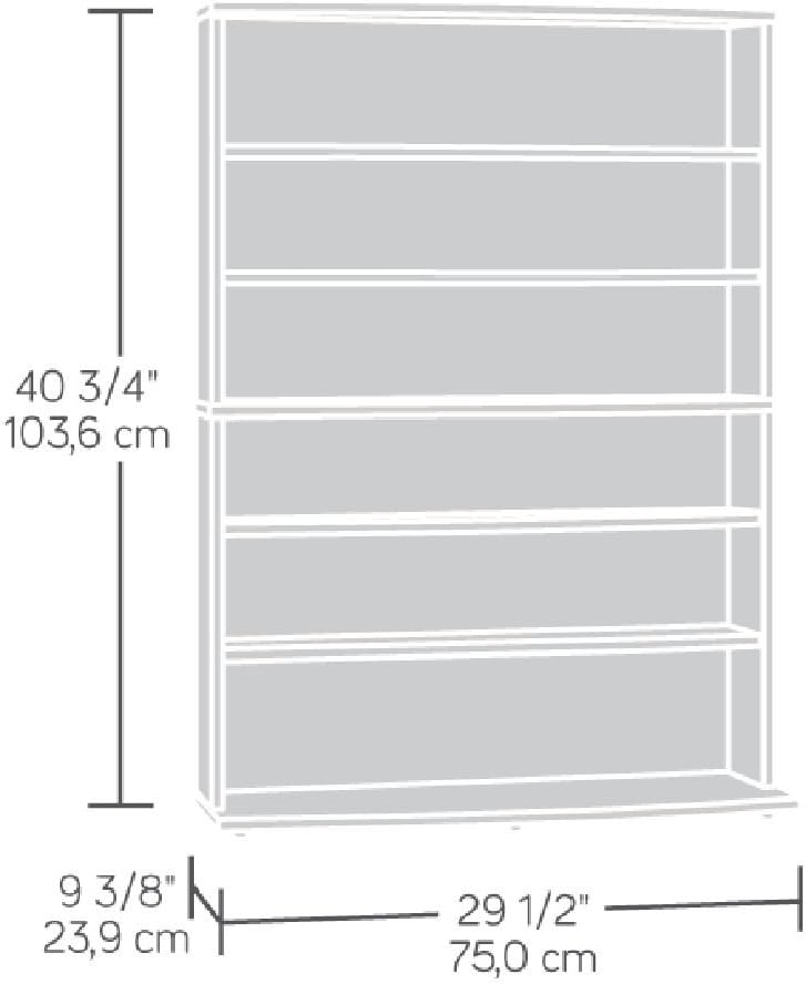 Sauder Beginnings Multimedia Storage Tower, Cinnamon Cherry finish Pack of 2