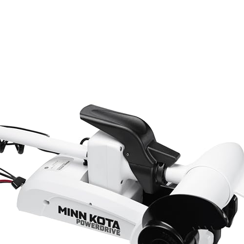 Minn Kota Riptide PowerDrive Bow-Mount Electric Trolling Motor with Micro Remote, 70 Lb. Thrust, 54 in. Shaft, Saltwater