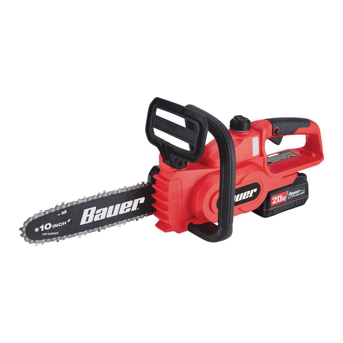 BAUER 20V Cordless, 10 in. Chainsaw 窶・Tool Only