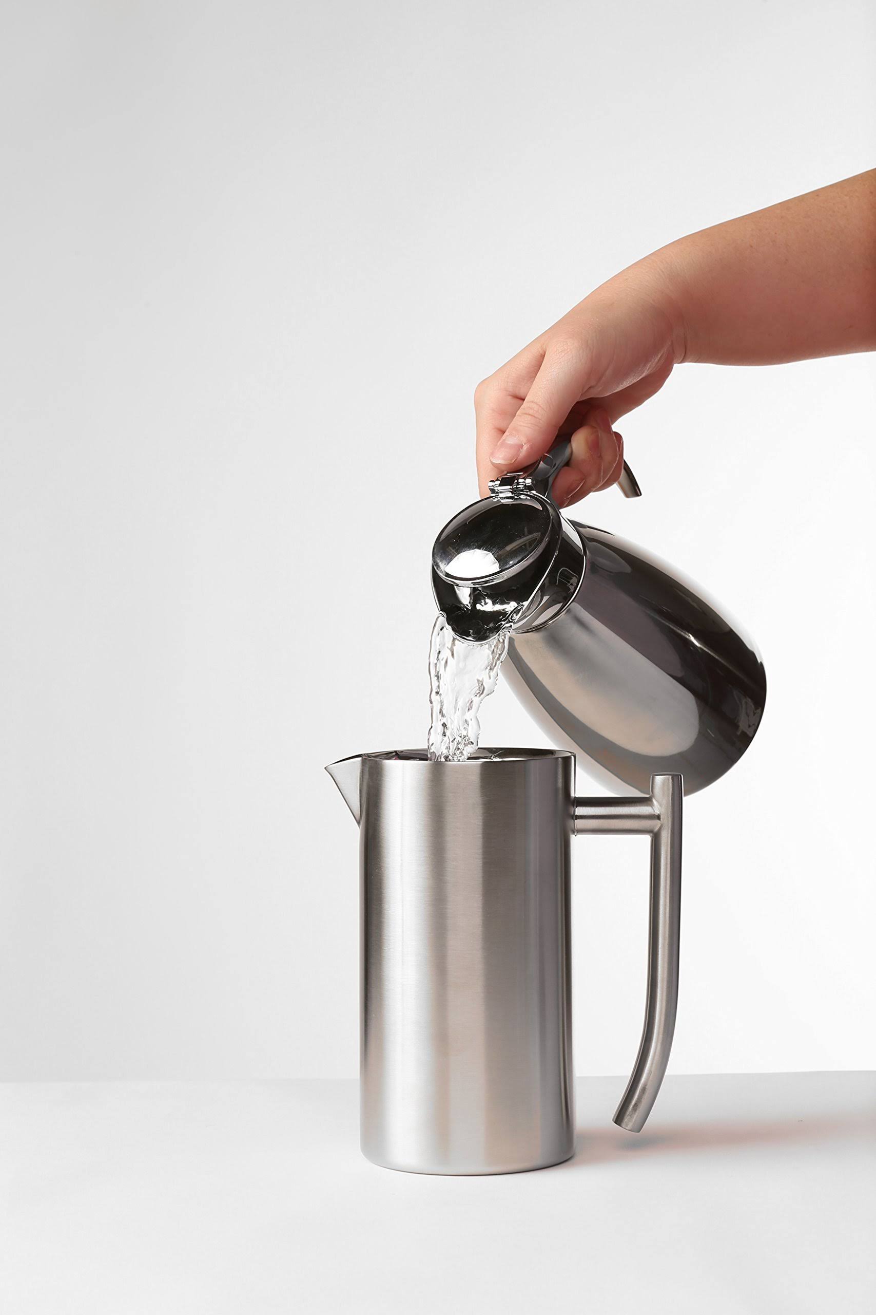 Frieling USA Double Wall Stainless Steel French Press Coffee Maker 17-Ounce