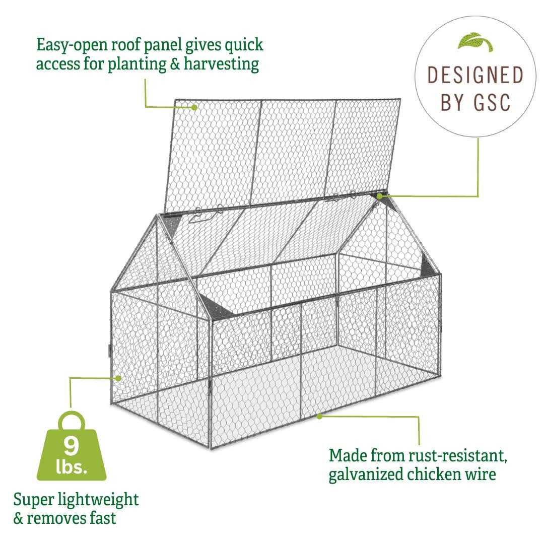 Chicken Wire Crop Coop - Pet Supplies online store