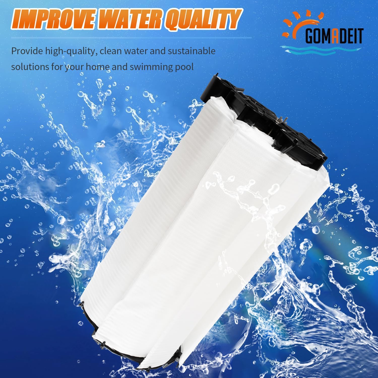 59023300 Complete Element Grid Assembly fits for Pentair Fns Plus 60 Filter Grids, Replacement 60 Square Feet FNS Plus Pool and Spa D.E. Filter
