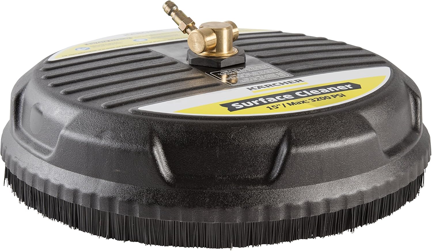 Karcher Universal 15" Pressure Washer Surface Cleaner Attachment, Power Washer Accessory - 1/4" Quick-Connect, 3200 PSI Pack of 2