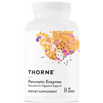 Pancreatic Enzymes 180 Capsules by Thorne Research - Kansas Nuitrition - HNZSDS