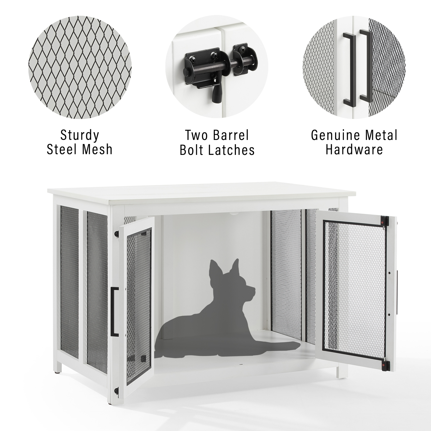 Maykoosh Island Interiors Dane Credenza Dog Crate