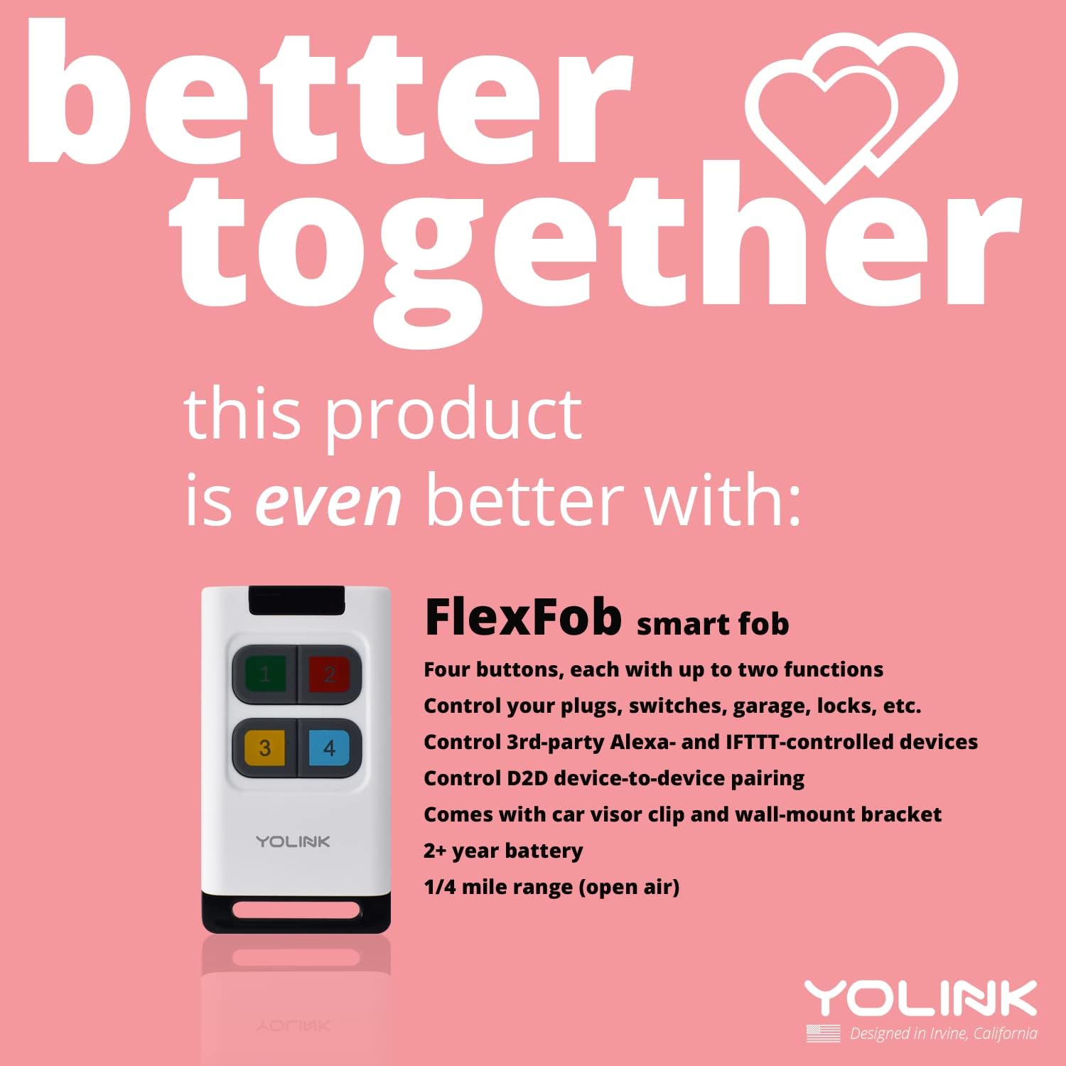 YoLink Smart Wireless Water Valve Controller, with Bulldog Valve Robot, Easy DIY Installation, LoRa 1/4 Mile Long-Range, Alexa/Google Assistant, IFTTT - YoLink Hub Required