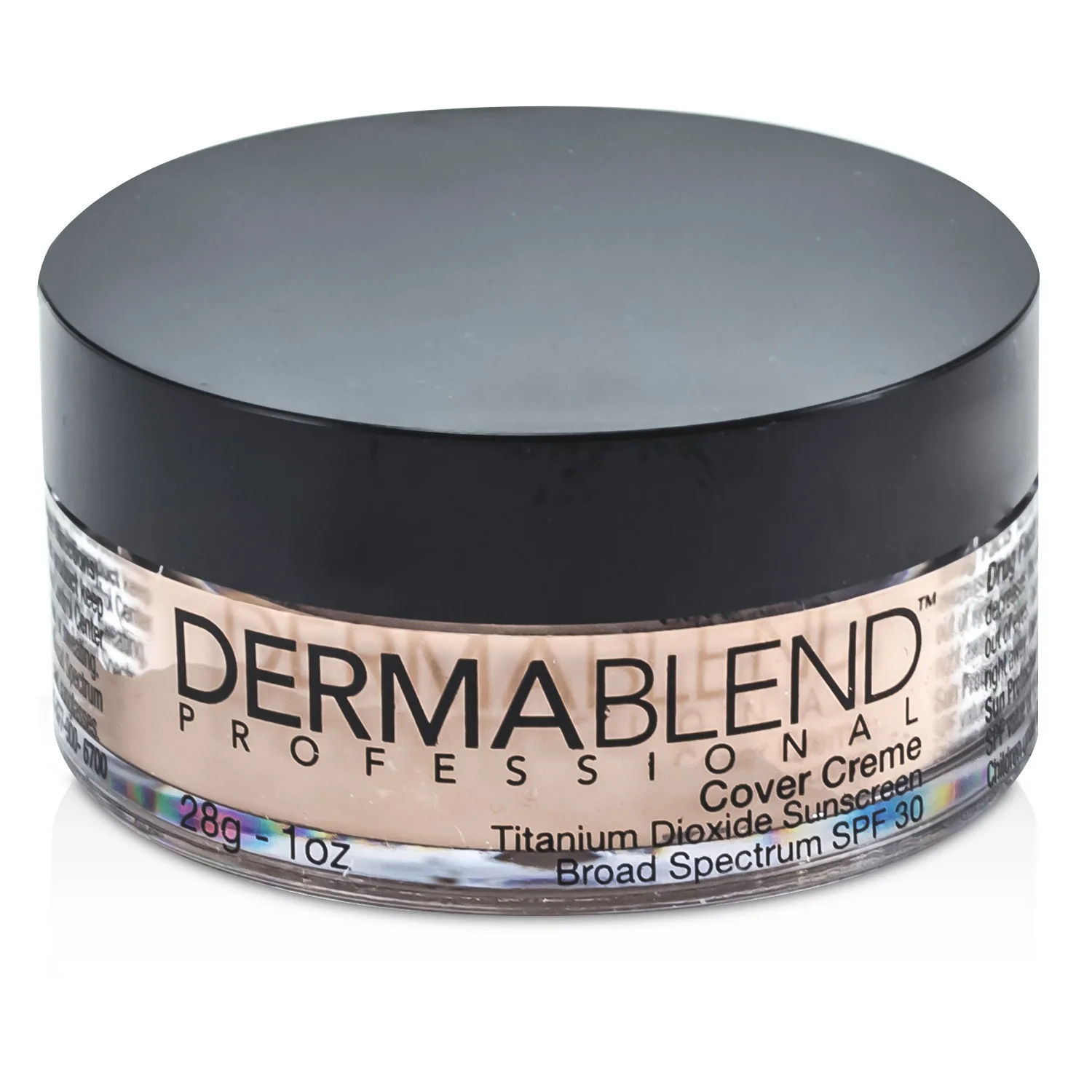 Dermablend Cover Creme Broad Spectrum SPF 30 (High Color Coverage) - Cool Beige  28g/1oz