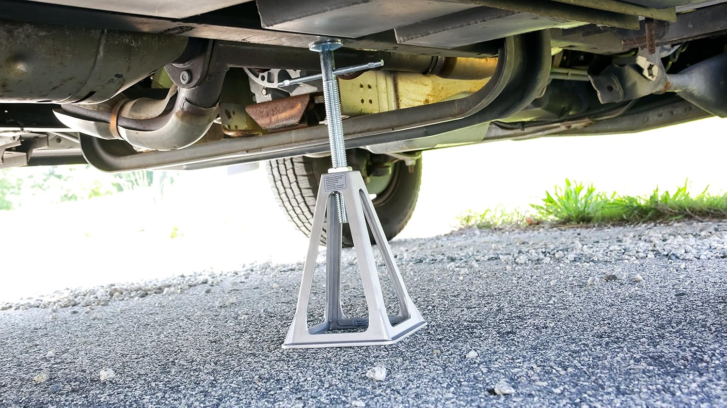 Camco Olympian Aluminum Stack Jacks, Stabilize, Position And Level Your RV, Trailer Or Camper, Can Support Up to 6,000 lb., Extends 11" - 17" - 4 Pack (44560) Pack of 2