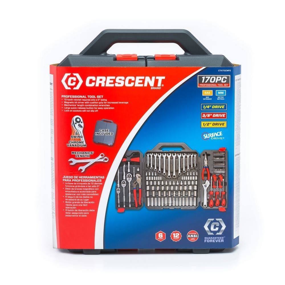 Crescent Mechanics Tool Set (170-Piece)