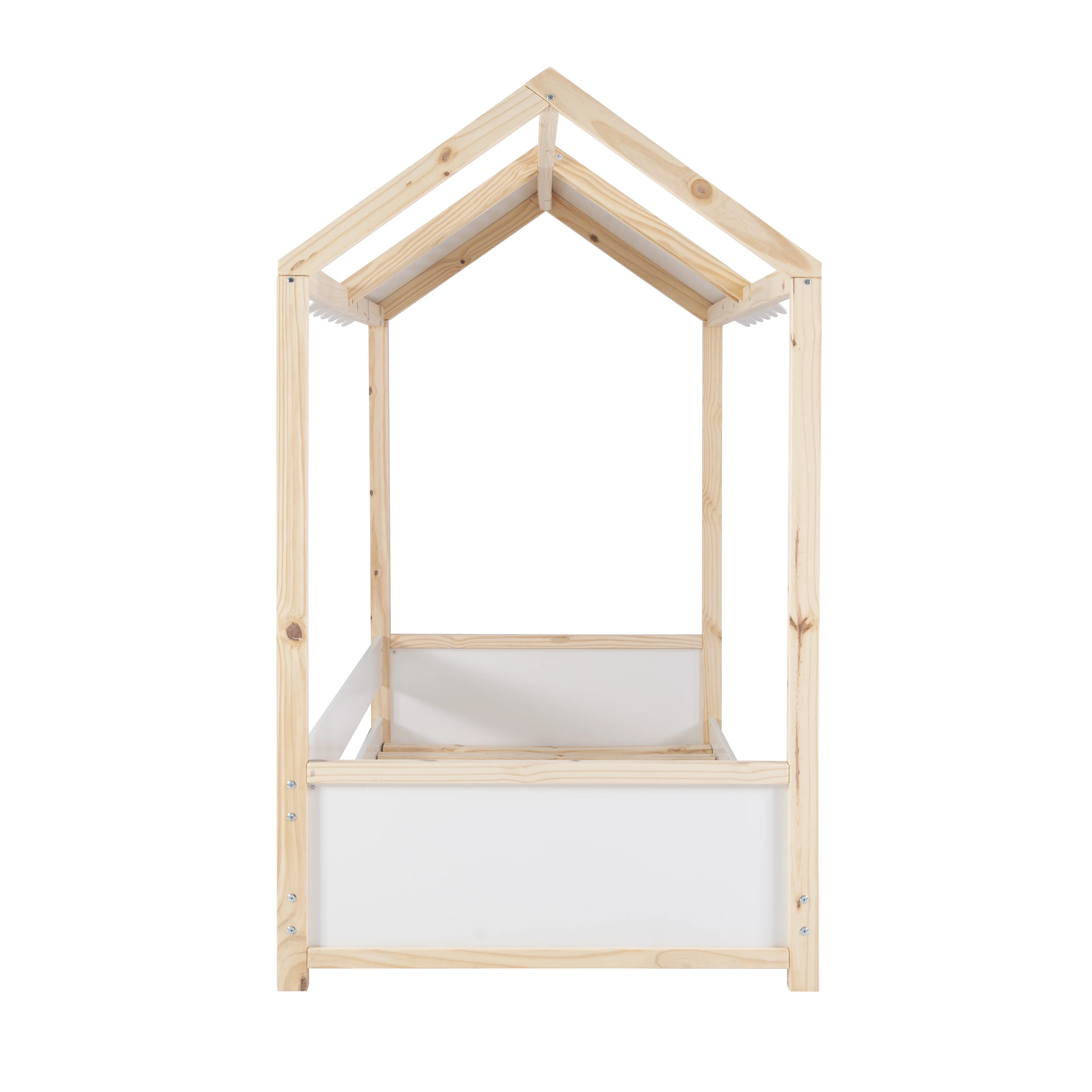 Powell Allyson Kid's Bed, Twin, White