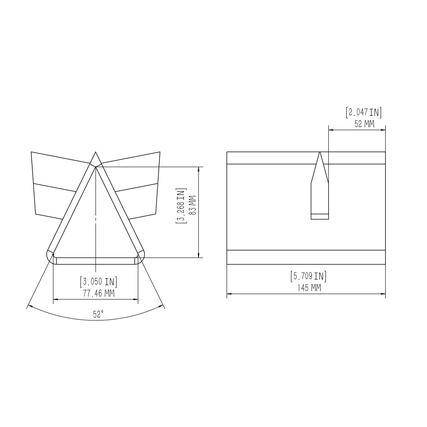 Boss Industrial CW-S Log Splitter 4-way Cross Wedge