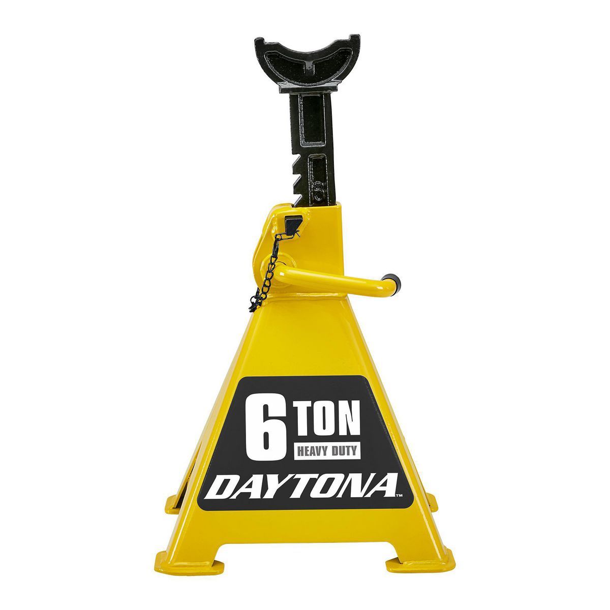 DAYTONA 6 Ton Heavy Duty Ratcheting Jack Stands, Slate Gray