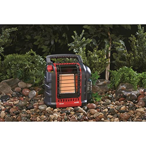 Mr. Heater MH9X 4-9000 BTU Portable Buddy Heater Deluxe Travel Bundle with Buddy Bag, 10-Feet Hose and Adapter (4 Items)