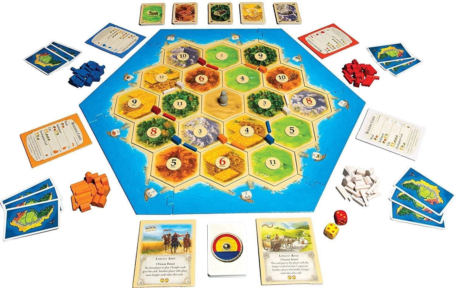 Catan 5th Edition with 5-6 Player Extension Game