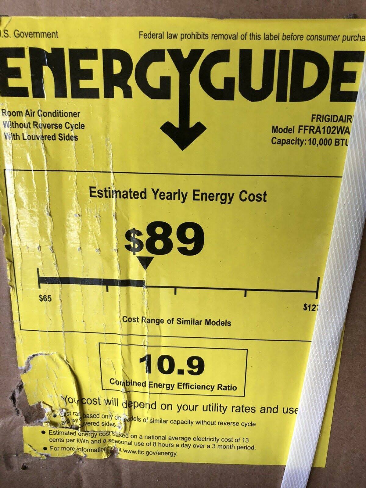 Frigidaire 10,000 BTU Window Air Conditioner
