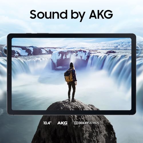 SAMSUNG Galaxy Tab S6 Lite 10.4" 64GB Android Tablet, LCD Screen, S Pen Included, Slim Metal Design, AKG Dual Speakers, 8MP Rear Camera, Long Lasting Battery, US Version, 2022, Chiffon Rose