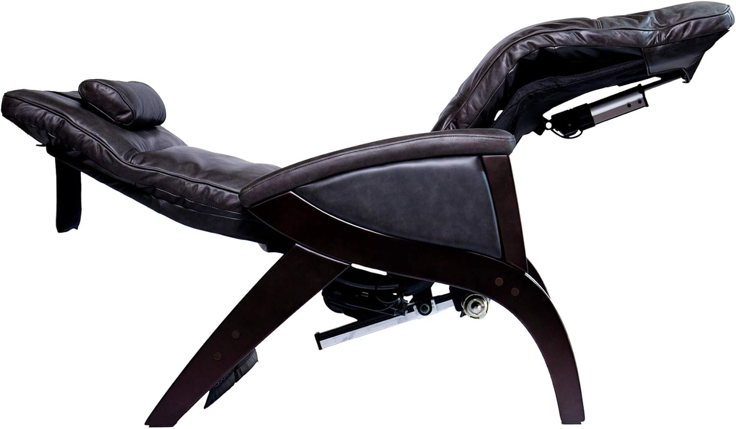 Svago ZGR Newton - The Ultimate Leather Zero Gravity Recliner (Pepper)