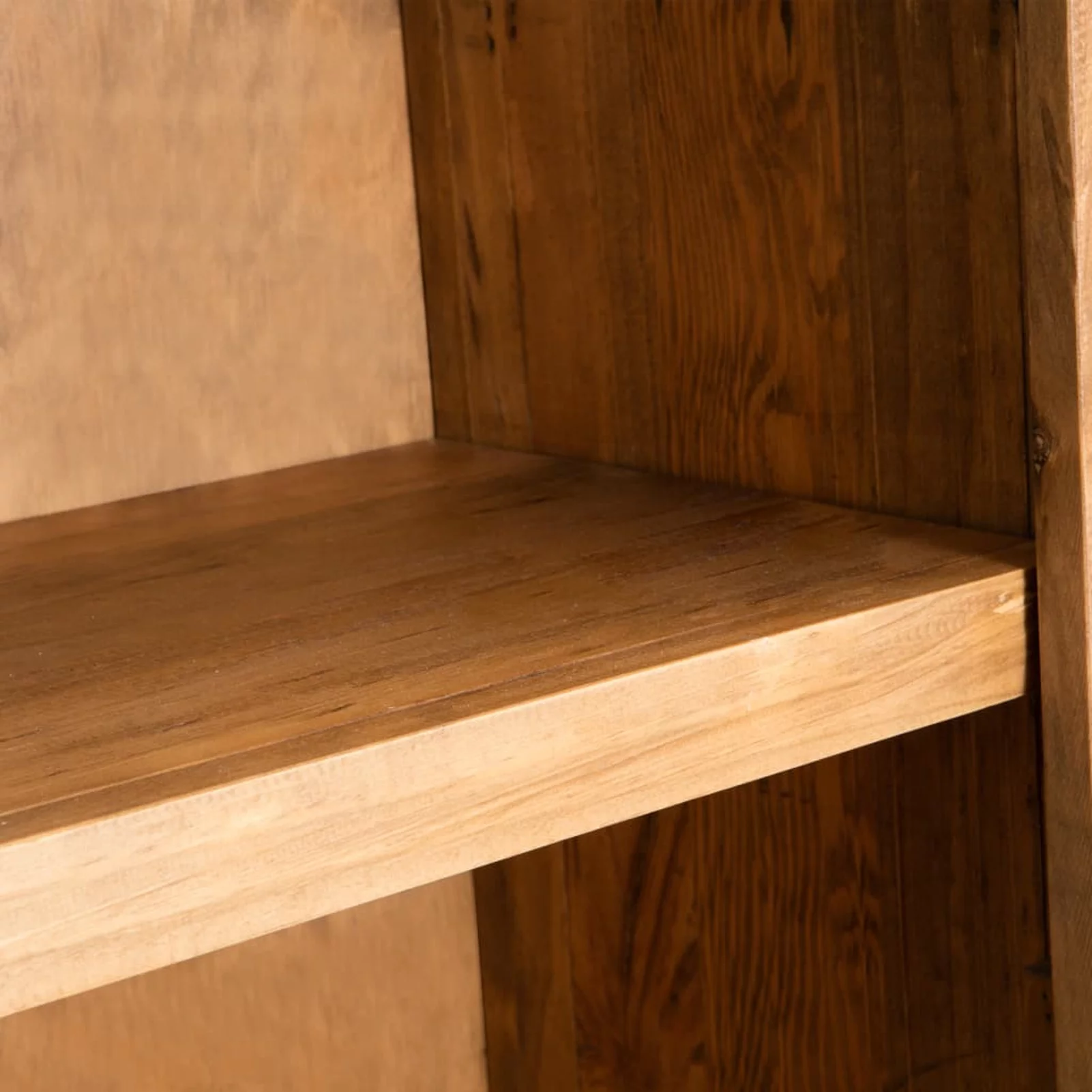 Anself Bathroom Side Cabinet with Shelf Recycled Pinewood Storage Cabinet for Washroom, Living Room, Home Furniture Decor 23.2 x 12.6 x 31.5 Inches (W x D x H)