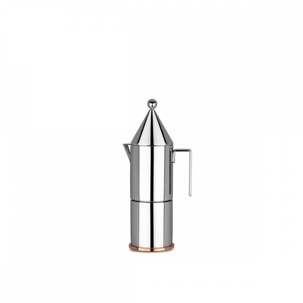Alessi La Conica Espresso Coffee Maker. 3 Cups.