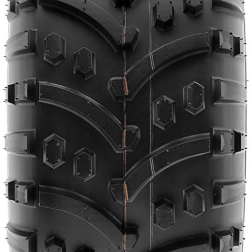 SunF A032 22x11-8 Turf & Trail ATV UTV Golf Cart Off-Road Tires, PR, Tubeless