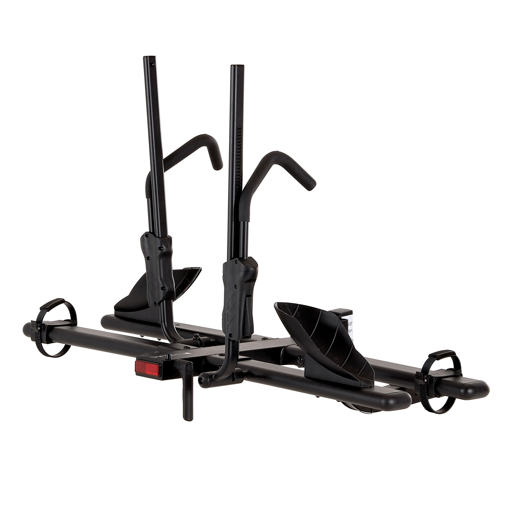 KAC C2 Premium 2" Hitch Mounted 2-Bike Bike Rack w/Locking Mechanism, Black