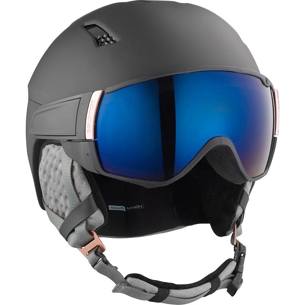 Salomon Mirage S Helmet - Black/Rose Gold