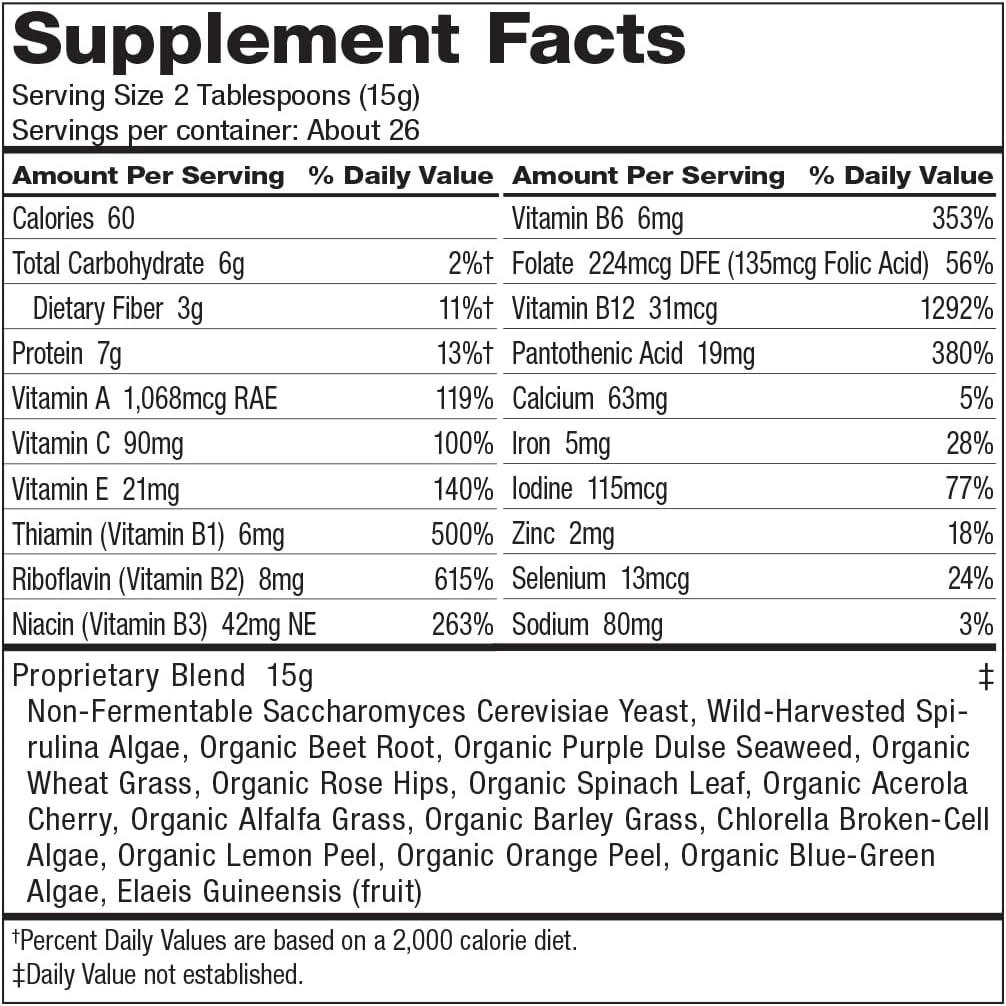 Dr. Schulze’s - SuperFood Plus | Vitamin and Mineral Herbal Concentrate | Daily Nutrition | Gluten-Free and Non-GMO | Vegan | 14 Ounce Powder | Packaging May Vary Pack of 2