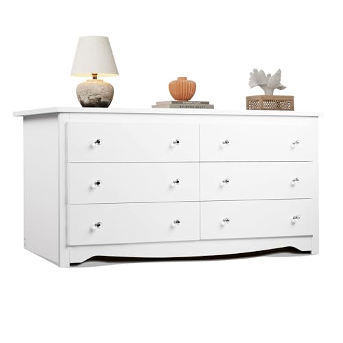 WLIVE Wood Dresser with 5 Drawers, Black Wooden Storage Cabinet, Organizer Drawers for Bedroom, Living Room, Hallway, Measuring 15.75" W * 31.50" D * 45.35" H ﻿