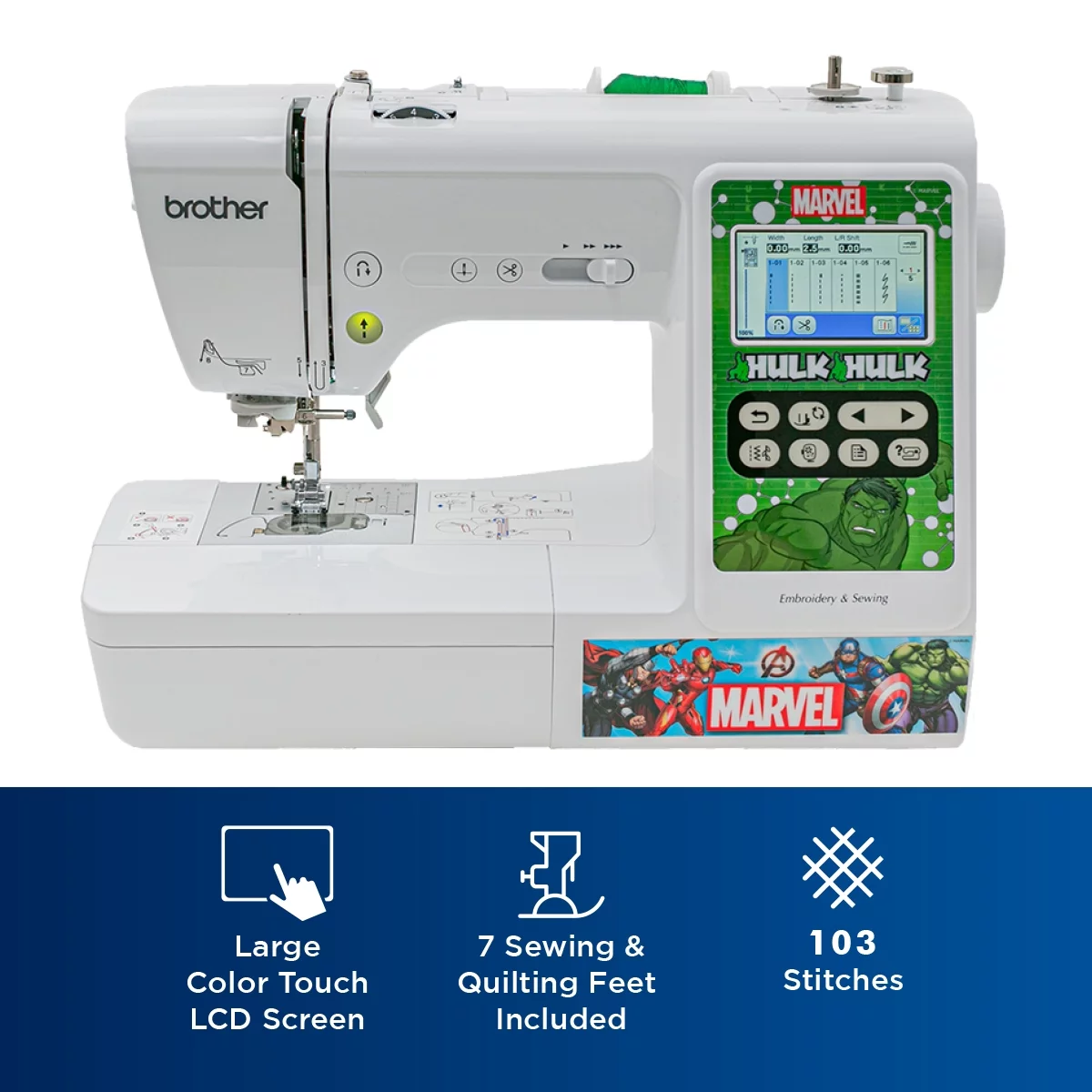 Brother LB5000M Marvel Computerized Sewing & Embroidery Machine