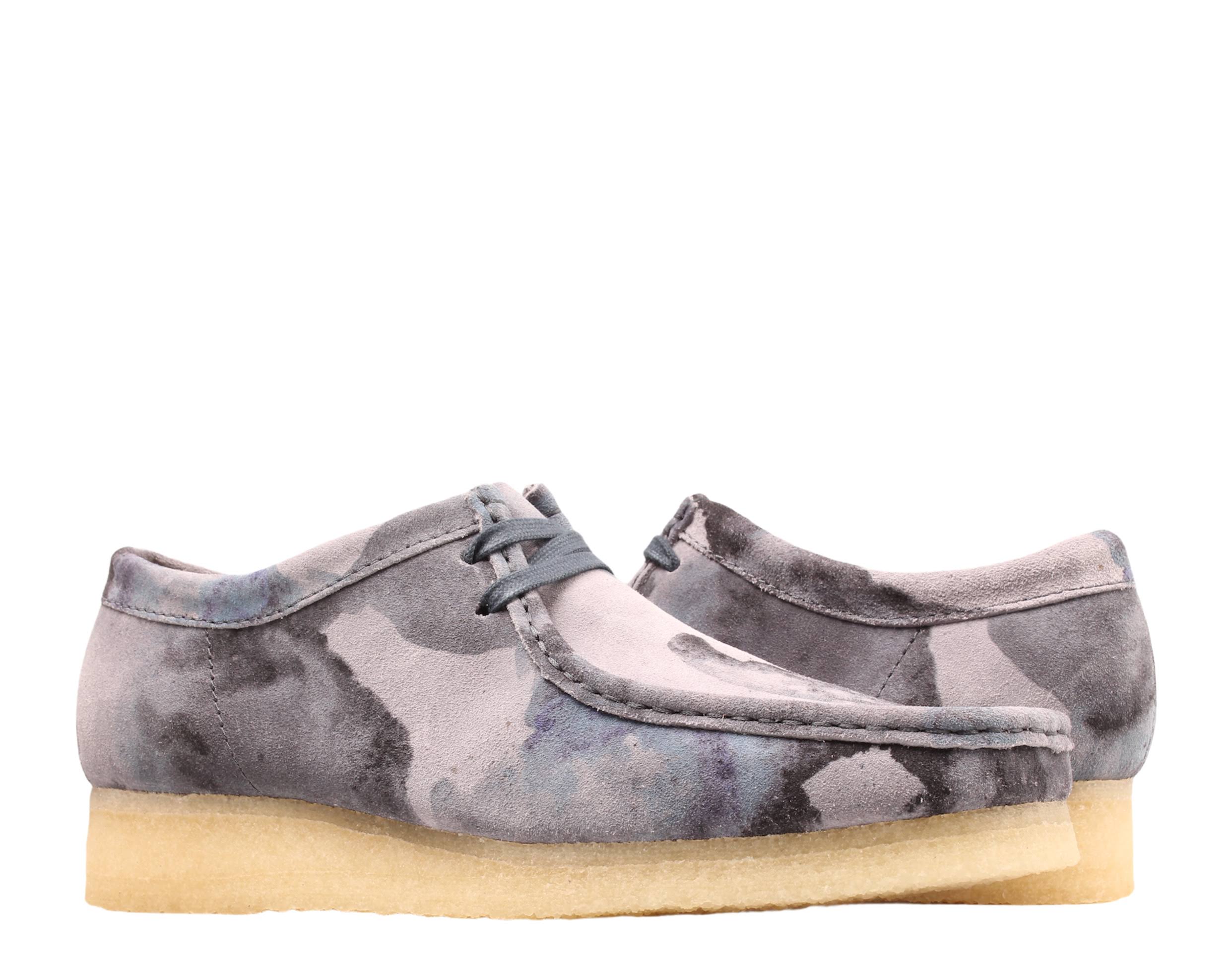 Clarks Wallabee &Blue Camo& 11