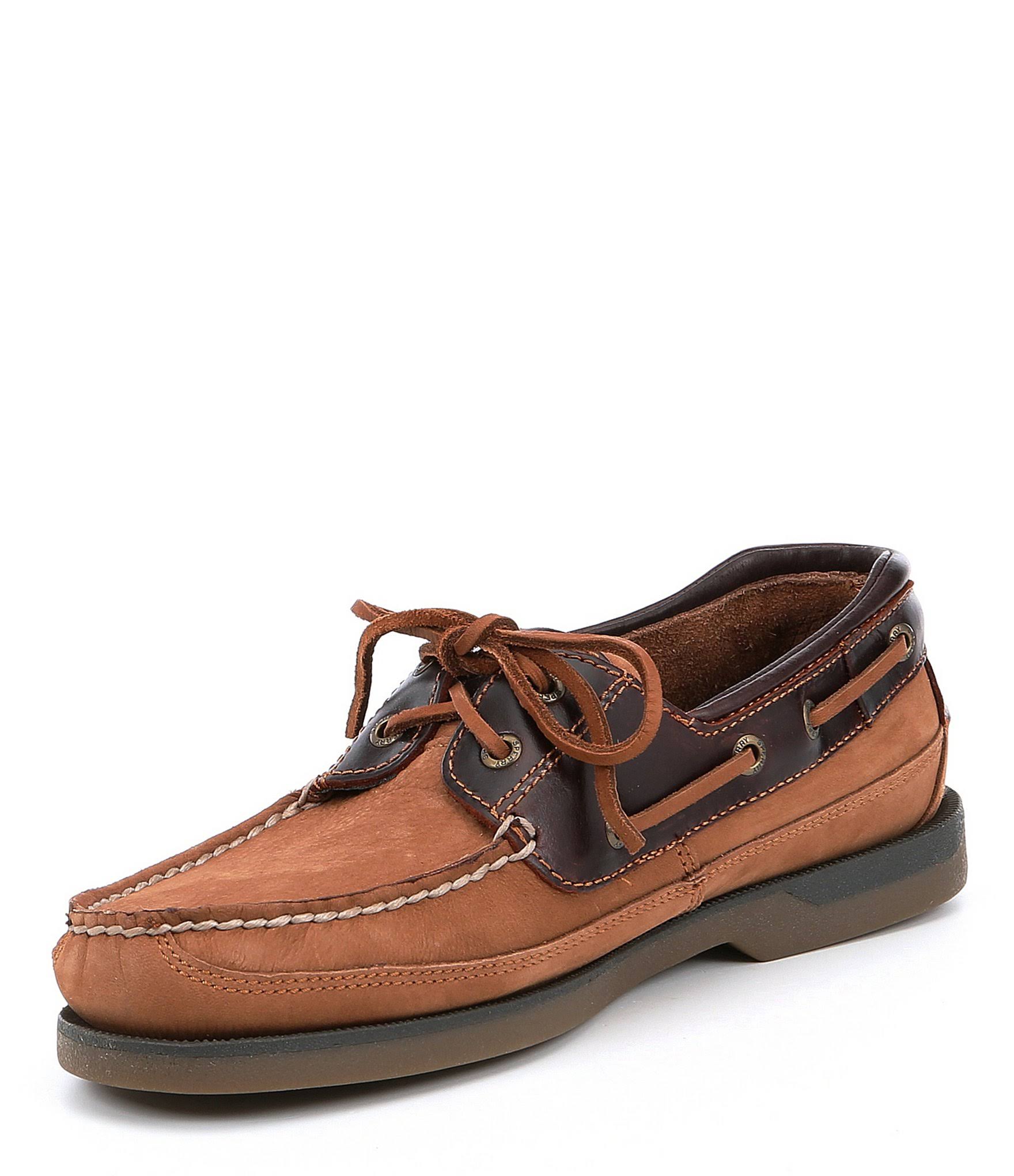Sperry Top-Sider Mako 2-Eye Canoe Moc 8.5 Men&s Oak